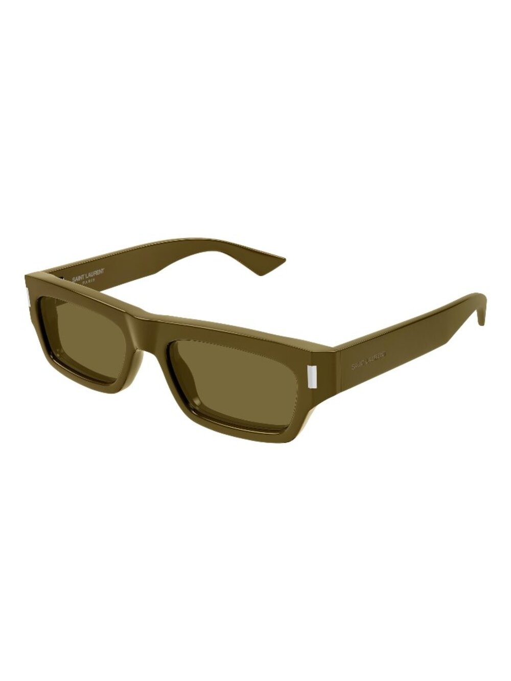 New Saint Laurent Men's Sunglasses Brown Lens Acetate Frame SL 837 003 54